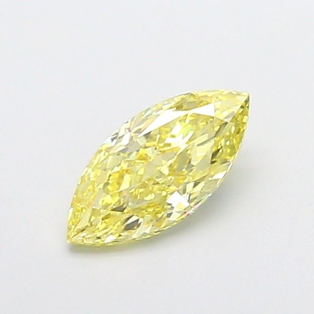 Loose Diamond - MARQUISE 1.0ct Fancy Intense Yellow VVS2: Loose Diamond - MARQUISE 1.0ct Fancy Intense Yellow VVS2 Source: This is a real non-mined Diamond that has been grown in a lab Shape: MARQUISE Carats: 1.0 Color: Fancy Intense Yellow Certification: IG