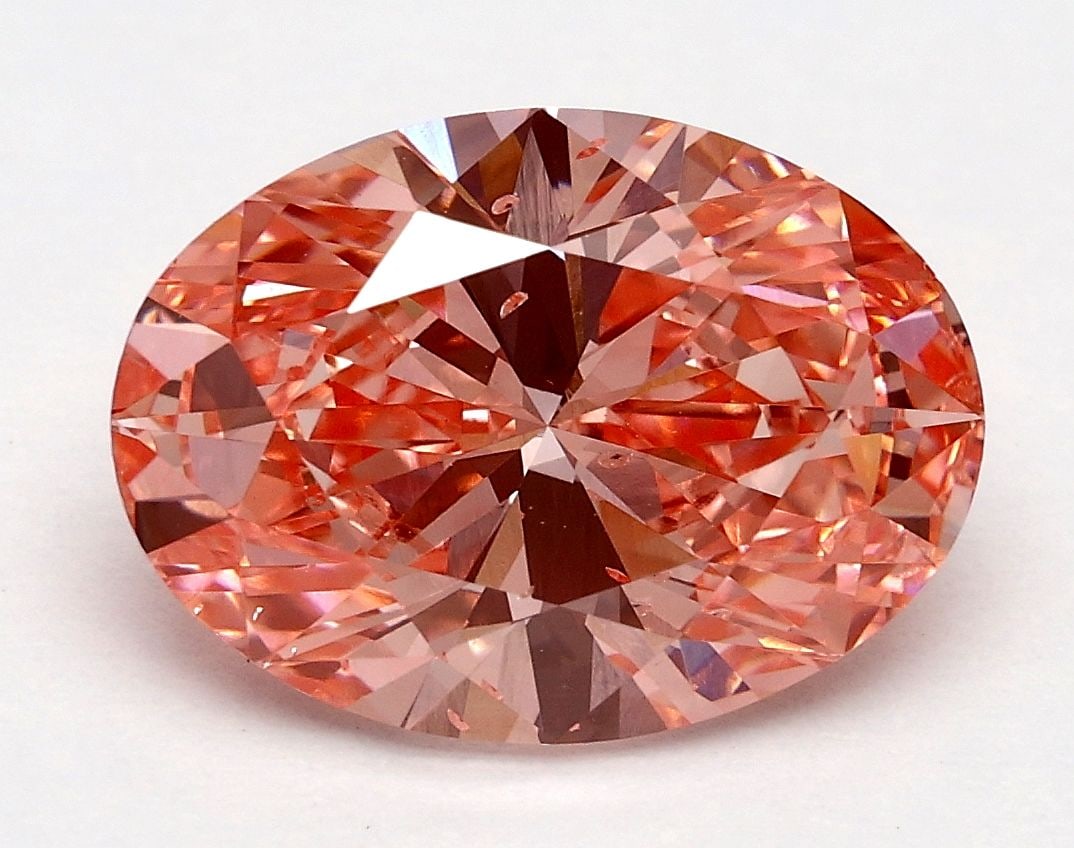 Loose Diamond - OVAL 2.5ct Fancy Vivid Pink SI1: Loose Diamond - OVAL 2.5ct Fancy Vivid Pink SI1 Source: This is a real non-mined Diamond that has been grown in a lab Shape: OVAL Carats: 2.5 Color: Fancy Vivid Pink Certification: IGI Video:
