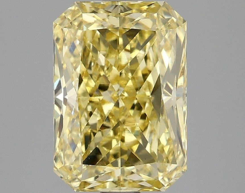 Loose Diamond - RADIANT 3.08ct Fancy Vivid Yellow VS1 (1 of 1)