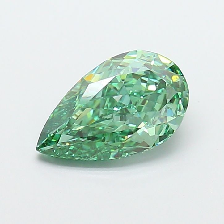 Loose Diamond - PEAR 2.13ct Fancy Vivid Green VS1 (1 of 1)