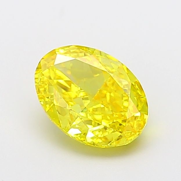 Loose Diamond - OVAL 2.01ct Fancy Vivid Yellow VVS2: Loose Diamond - OVAL 2.01ct Fancy Vivid Yellow VVS2 Source: This is a real non-mined Diamond that has been grown in a lab Shape: OVAL Carats: 2.01 Color: Fancy Vivid Yellow Certification: NONE Video: