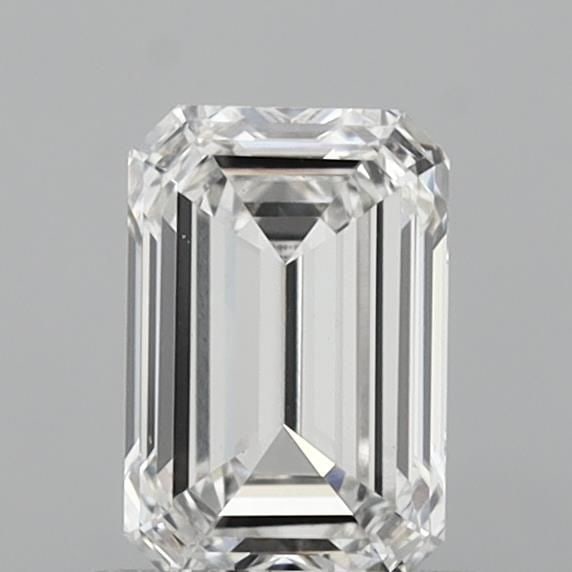 Loose Diamond - EMERALD 1.0ct F VVS2: Loose Diamond - EMERALD 1.0ct F VVS2 Source: This is a real non-mined Diamond that has been grown in a lab Shape: EMERALD Carats: 1.0 Color: F Clarity: VVS2 Certification: IGI Video: Video Link The