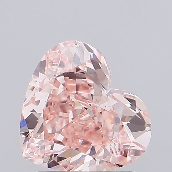Loose Diamond - HEART 1.65ct Fancy Intense Pink VS2: Loose Diamond - HEART 1.65ct Fancy Intense Pink VS2 Source: This is a real non-mined Diamond that has been grown in a lab Shape: HEART Carats: 1.65 Color: Fancy Intense Pink Certification: IGI Video: