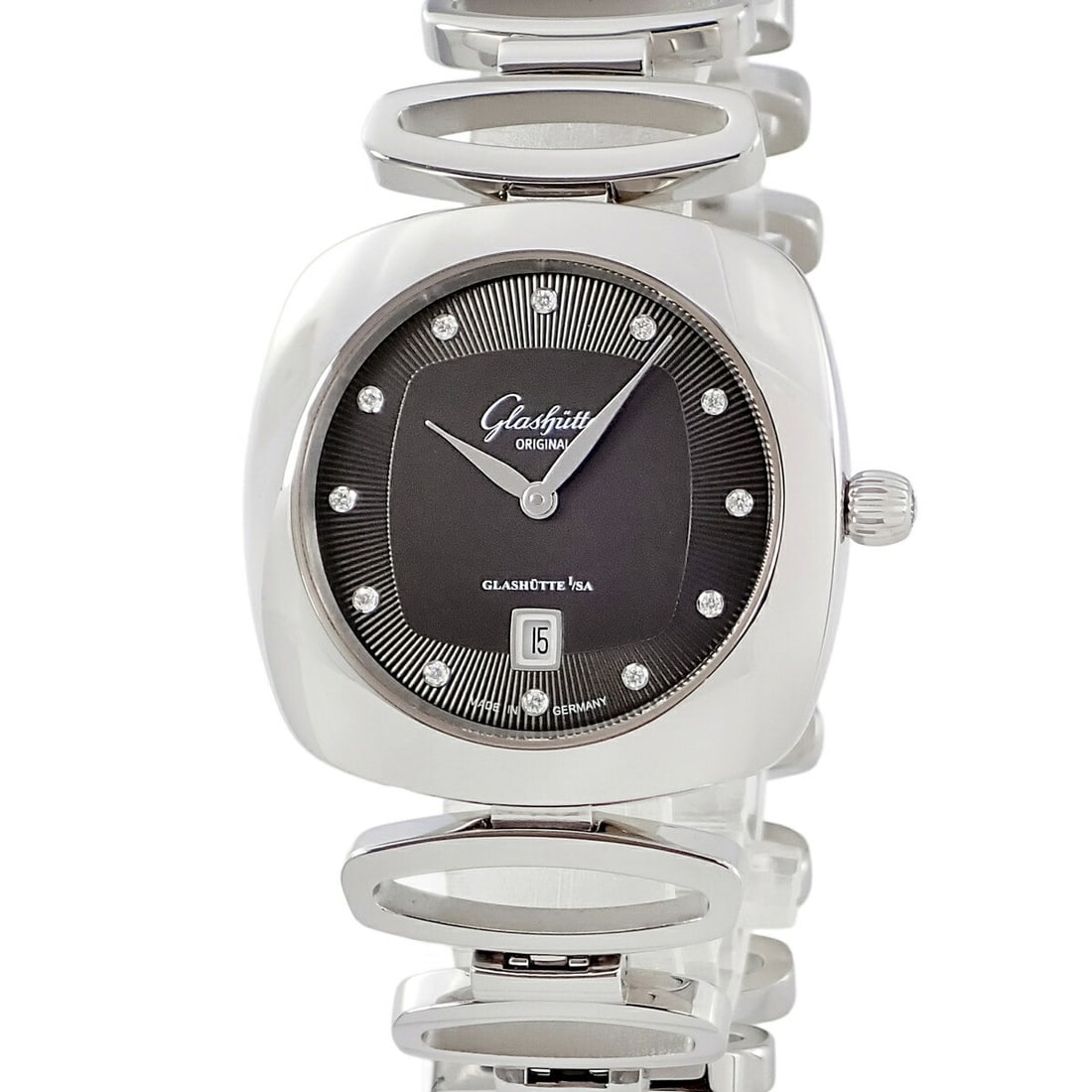 Glashutte Original Pavonina Womens Quartz Watch 1-03-01-06-12-14 Date (1 of 5)