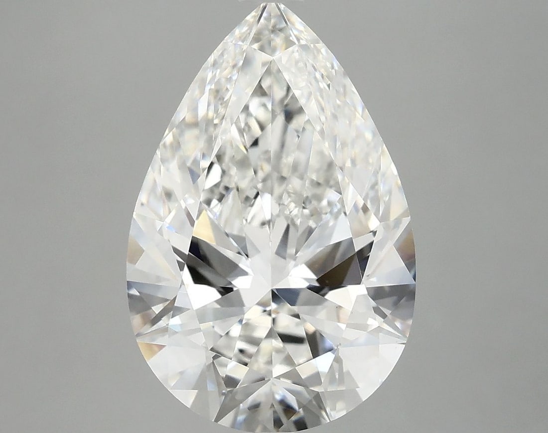 Loose Diamond - PEAR 4.88ct F VVS2: Loose Diamond - PEAR 4.88ct F VVS2 Source: This is a real non-mined Diamond that has been grown in a lab Shape: PEAR Carats: 4.88 Color: F Clarity: VVS2 Certification: IGI Video: