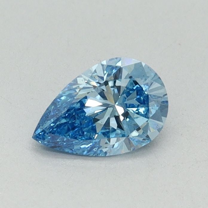 Loose Diamond - PEAR 0.41ct Fancy Vivid Blue VS2