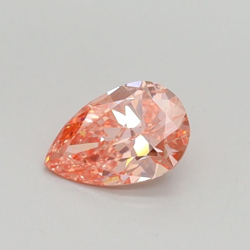 Loose Diamond - PEAR 0.5ct Fancy Intense Pink SI1