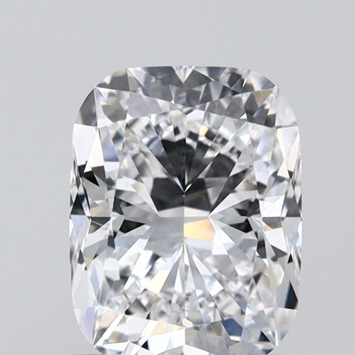 Loose Diamond - CUSHION BRILLIANT 1.06ct D VVS2: Loose Diamond - CUSHION BRILLIANT 1.06ct D VVS2 Source: This is a real non-mined Diamond that has been grown in a lab Shape: CUSHION BRILLIANT Carats: 1.06 Color: D Clarity: VVS2 Certification: GIA Vi