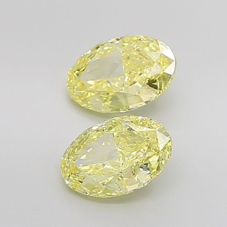 Loose Diamond - OVAL 2.56ct Fancy Intense Yellow VVS2: Loose Diamond - OVAL 2.56ct Fancy Intense Yellow VVS2 Source: This is a real non-mined Diamond that has been grown in a lab Shape: OVAL Carats: 2.56 Color: Fancy Intense Yellow Certification: IGI Vide