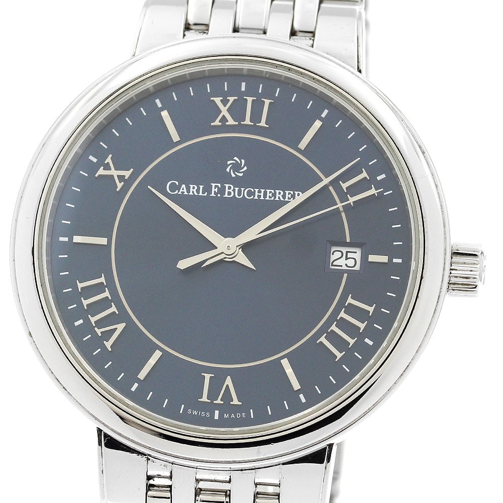 Carl F. Bucherer Adamavi Date 10314.08 Mens Wristwatch (1 of 6)