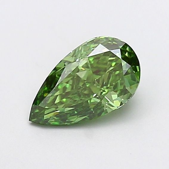 Loose Diamond - PEAR 1.07ct Fancy Vivid Green VS1 (1 of 1)