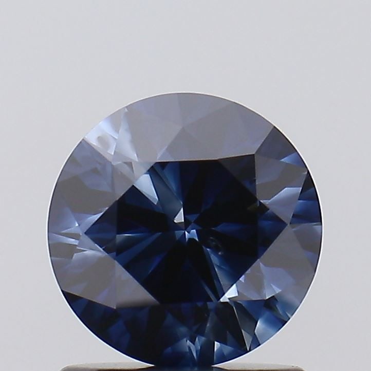 Loose Diamond - ROUND 1.1ct Fancy Deep Blue SI1