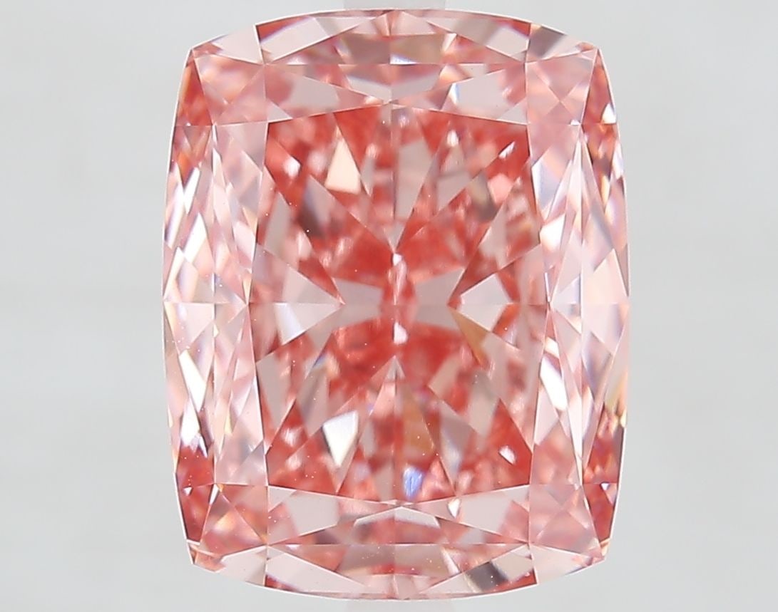Loose Diamond - CUSHION MODIFIED 7.51ct Fancy Vivid Pink VVS2: Loose Diamond - CUSHION MODIFIED 7.51ct Fancy Vivid Pink VVS2 Source: This is a real non-mined Diamond that has been grown in a lab Shape: CUSHION MODIFIED Carats: 7.51 Color: Fancy Vivid Pink Certifi