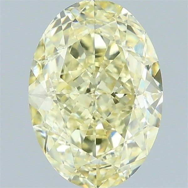 Loose Diamond - OVAL 2.1ct Fancy Yellow VVS2: Loose Diamond - OVAL 2.1ct Fancy Yellow VVS2 Source: This is a real non-mined Diamond that has been grown in a lab Shape: OVAL Carats: 2.1 Color: Fancy Yellow Certification: IGI Video: