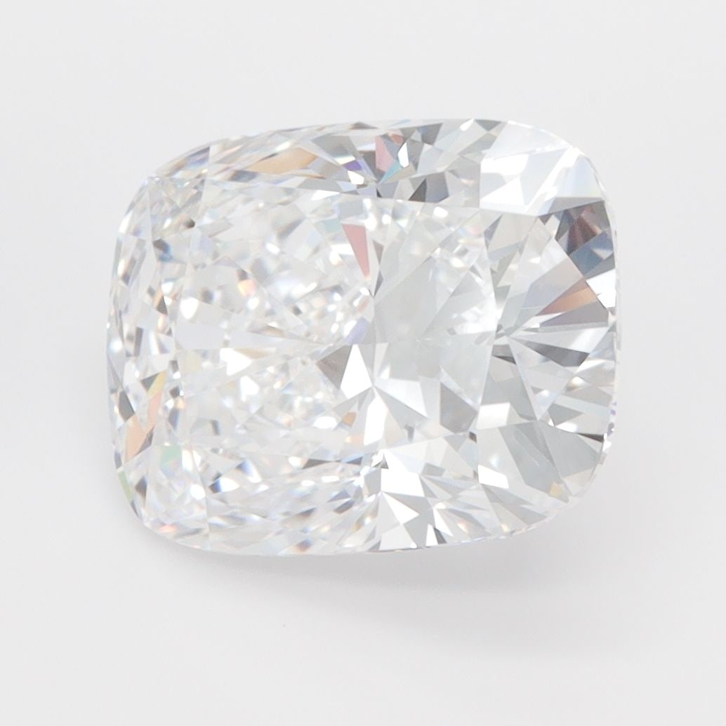 Loose Diamond - CUSHION BRILLIANT 4.03ct D FL: Loose Diamond - CUSHION BRILLIANT 4.03ct D FL Source: This is a real non-mined Diamond that has been grown in a lab Shape: CUSHION BRILLIANT Carats: 4.03 Color: D Clarity: FL Certification: GIA The Di