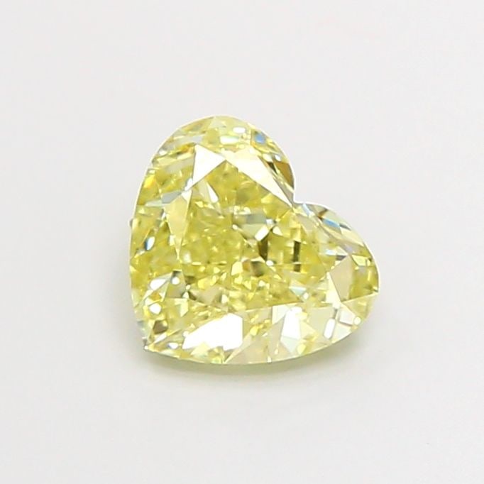 Loose Diamond - HEART 1.06ct Fancy Yellow VVS2: Loose Diamond - HEART 1.06ct Fancy Yellow VVS2 Source: This is a real non-mined Diamond that has been grown in a lab Shape: HEART Carats: 1.06 Color: Fancy Yellow Certification: IGI Video: