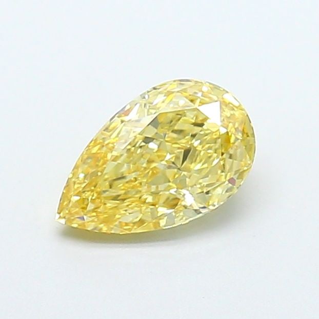 Loose Diamond - PEAR 1.04ct Fancy Intense Yellow VS1: Loose Diamond - PEAR 1.04ct Fancy Intense Yellow VS1 Source: This is a real non-mined Diamond that has been grown in a lab Shape: PEAR Carats: 1.04 Color: Fancy Intense Yellow Certification: IGI Video