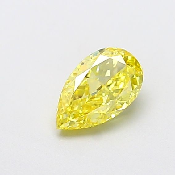 Loose Diamond - PEAR 0.73ct Fancy Vivid Yellow VS2: Loose Diamond - PEAR 0.73ct Fancy Vivid Yellow VS2 Source: This is a real non-mined Diamond that has been grown in a lab Shape: PEAR Carats: 0.73 Color: Fancy Vivid Yellow Certification: IGI Video: