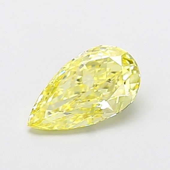 Loose Diamond - PEAR 0.96ct Fancy Intense Yellow VS1: Loose Diamond - PEAR 0.96ct Fancy Intense Yellow VS1 Source: This is a real non-mined Diamond that has been grown in a lab Shape: PEAR Carats: 0.96 Color: Fancy Intense Yellow Certification: IGI The D