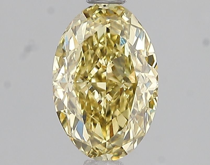 Loose Diamond - OVAL 1.53ct Fancy Intense Yellow VS1: Loose Diamond - OVAL 1.53ct Fancy Intense Yellow VS1 Source: This is a real non-mined Diamond that has been grown in a lab Shape: OVAL Carats: 1.53 Color: Fancy Intense Yellow Certification: IGI Video