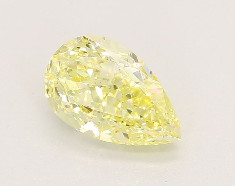 Loose Diamond - PEAR 1.74ct Fancy Intense Yellow VS2: Loose Diamond - PEAR 1.74ct Fancy Intense Yellow VS2 Source: This is a real non-mined Diamond that has been grown in a lab Shape: PEAR Carats: 1.74 Color: Fancy Intense Yellow Certification: IGI Video