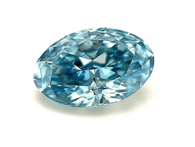 Loose Diamond - OVAL 3.93ct Fancy Vivid Blue VS1: Loose Diamond - OVAL 3.93ct Fancy Vivid Blue VS1 Source: This is a real non-mined Diamond that has been grown in a lab Shape: OVAL Carats: 3.93 Color: Fancy Vivid Blue Certification: IGI The Diamond