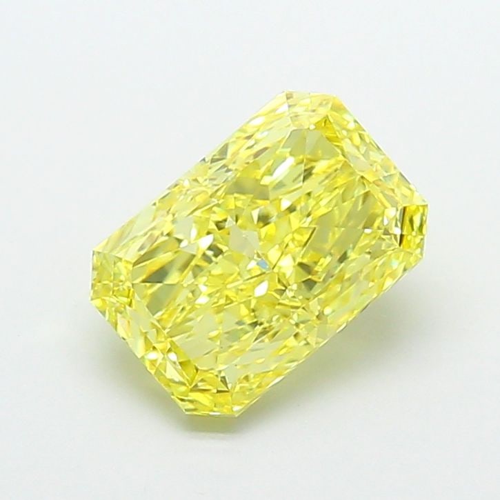 Loose Diamond - RADIANT 3.52ct Fancy Vivid Yellow VVS2: Loose Diamond - RADIANT 3.52ct Fancy Vivid Yellow VVS2 Source: This is a real non-mined Diamond that has been grown in a lab Shape: RADIANT Carats: 3.52 Color: Fancy Vivid Yellow Certification: IGI