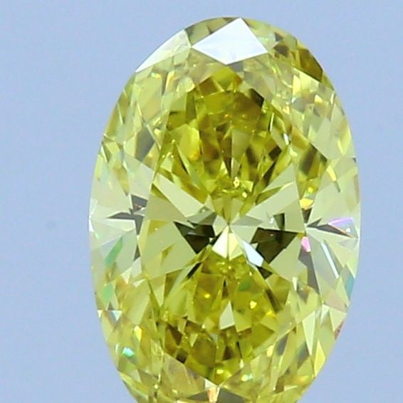 Loose Diamond - OVAL 0.6ct Fancy Vivid Yellow VS1: Loose Diamond - OVAL 0.6ct Fancy Vivid Yellow VS1 Source: This is a real non-mined Diamond that has been grown in a lab Shape: OVAL Carats: 0.6 Color: Fancy Vivid Yellow Certification: NONE Video: