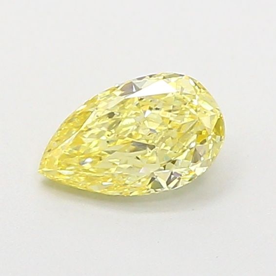 Loose Diamond - PEAR 0.6ct Fancy Vivid Yellow VS1
