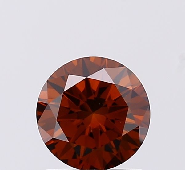Loose Diamond - ROUND 1.01ct Fancy Deep Brown VS1
