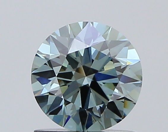 Ideal Loose Diamond - ROUND 1.03ct Fancy Intense Greenish Blue VVS2