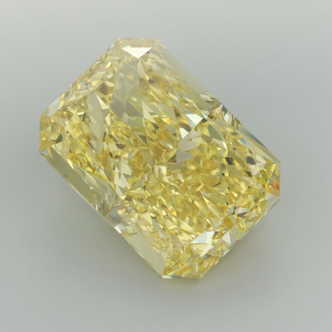Loose Diamond - RADIANT 11.51ct Fancy Vivid Yellow VVS2