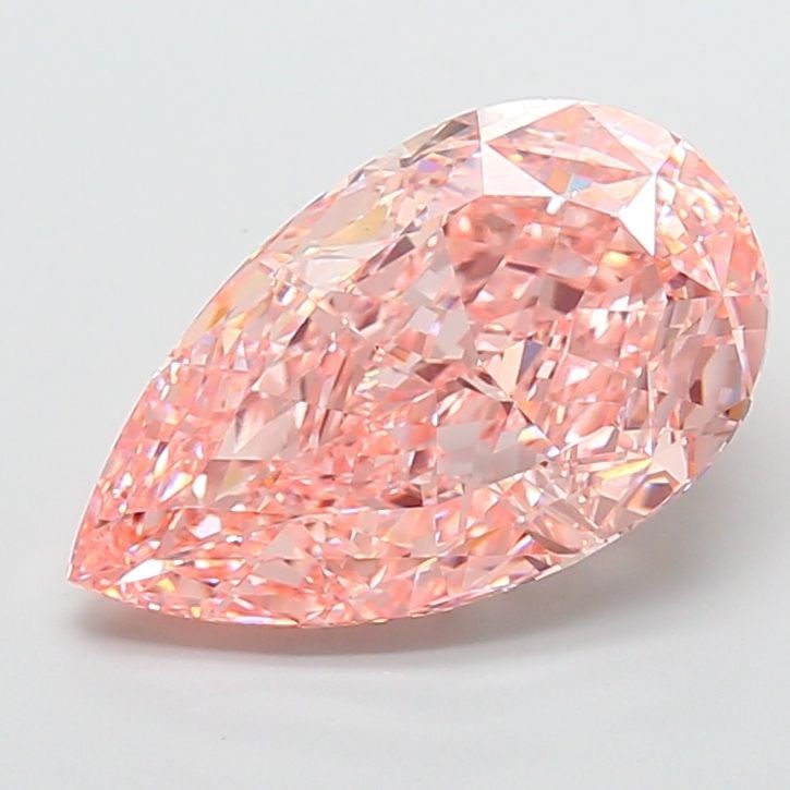 Loose Diamond - PEAR 10.12ct Fancy Vivid Pink VS1