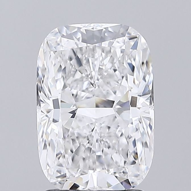 Loose Diamond - CUSHION MODIFIED 2.04ct D VVS2: Loose Diamond - CUSHION MODIFIED 2.04ct D VVS2 Source: This is a real non-mined Diamond that has been grown in a lab Shape: CUSHION MODIFIED Carats: 2.04 Color: D Clarity: VVS2 Certification: IGI Vide
