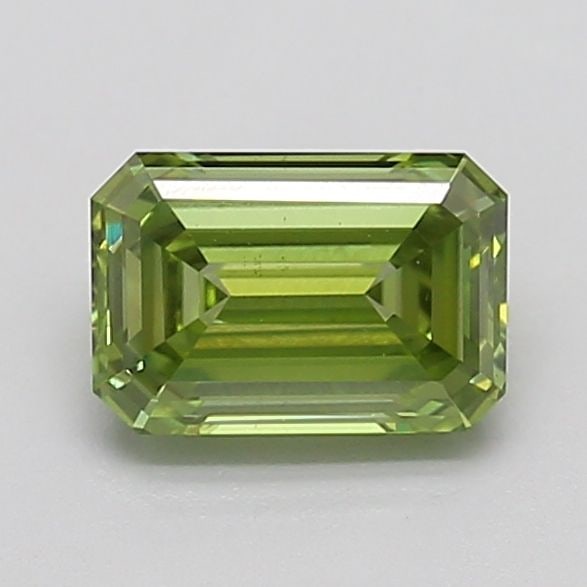 Loose Diamond - EMERALD 1.0ct Fancy Vivid Green VS2: Loose Diamond - EMERALD 1.0ct Fancy Vivid Green VS2 Source: This is a real non-mined Diamond that has been grown in a lab Shape: EMERALD Carats: 1.0 Color: Fancy Vivid Green Certification: IGI Video: