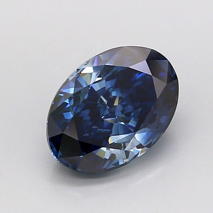 Loose Diamond - OVAL 1.52ct Fancy Deep Blue (1 of 1)