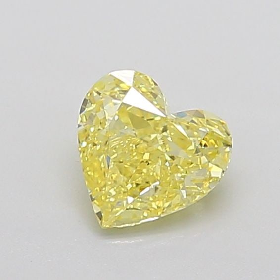 Loose Diamond - HEART 1.14ct Fancy Intense Yellow VS1: Loose Diamond - HEART 1.14ct Fancy Intense Yellow VS1 Source: This is a real non-mined Diamond that has been grown in a lab Shape: HEART Carats: 1.14 Color: Fancy Intense Yellow Certification: IGI