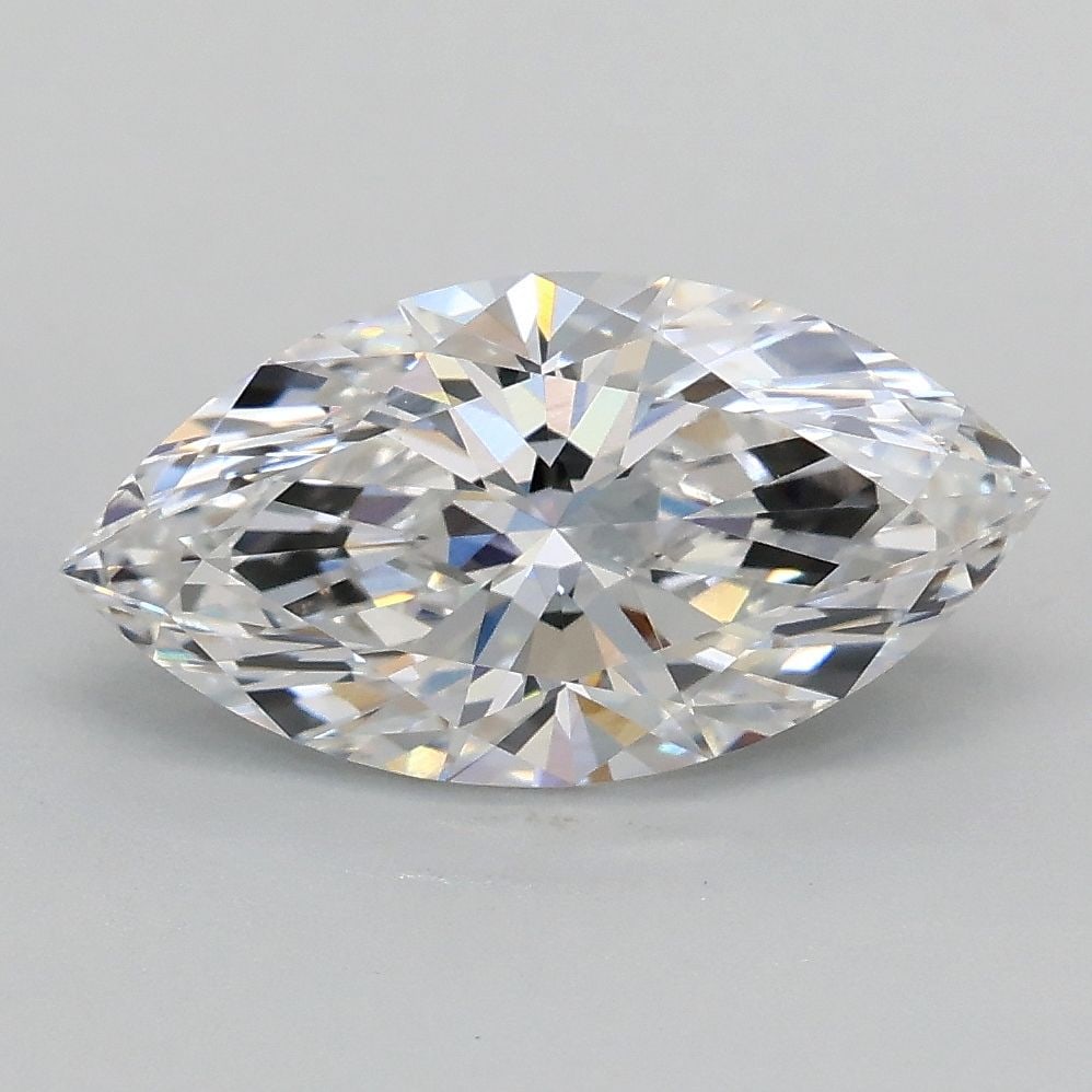 Loose Diamond - MARQUISE 1.58ct E VVS2: Loose Diamond - MARQUISE 1.58ct E VVS2 Source: This is a real non-mined Diamond that has been grown in a lab Shape: MARQUISE Carats: 1.58 Color: E Clarity: VVS2 Certification: IGI Video: Video Link