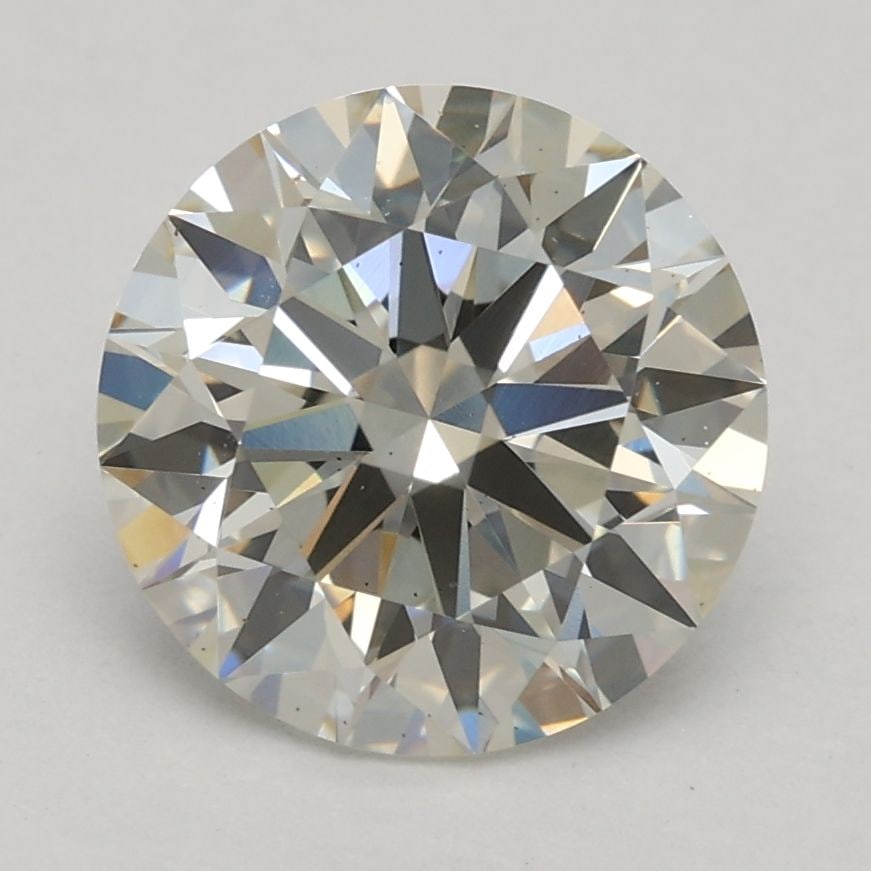 Ideal Loose Diamond - ROUND 2.01ct J VS2: Ideal Loose Diamond - ROUND 2.01ct J VS2 Source: This is a real non-mined Diamond that has been grown in a lab Shape: ROUND Carats: 2.01 Color: J Clarity: VS2 Certification: IGI Video: Video Link The