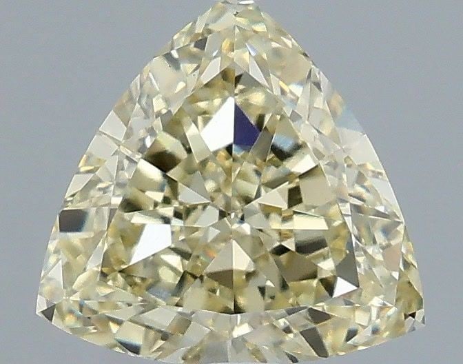 Loose Diamond - TRIANGULAR 1.1ct Fancy Yellow VVS2