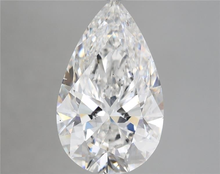 Loose Diamond - PEAR 5.46ct E VS2: Loose Diamond - PEAR 5.46ct E VS2 Source: This is a real non-mined Diamond that has been grown in a lab Shape: PEAR Carats: 5.46 Color: E Clarity: VS2 Certification: IGI Video: Video Link The Diamond