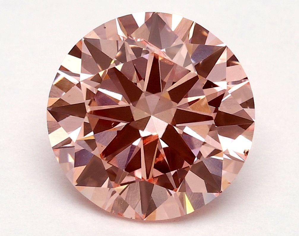 Loose Diamond - ROUND 2.2ct Fancy Vivid Pink SI1: Loose Diamond - ROUND 2.2ct Fancy Vivid Pink SI1 Source: This is a real non-mined Diamond that has been grown in a lab Shape: ROUND Carats: 2.2 Color: Fancy Vivid Pink Certification: IGI Video: