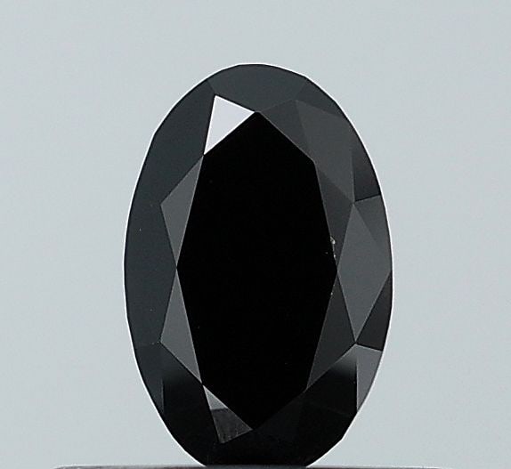 Loose Diamond - OVAL 0.52ct Fancy Deep Black VS1