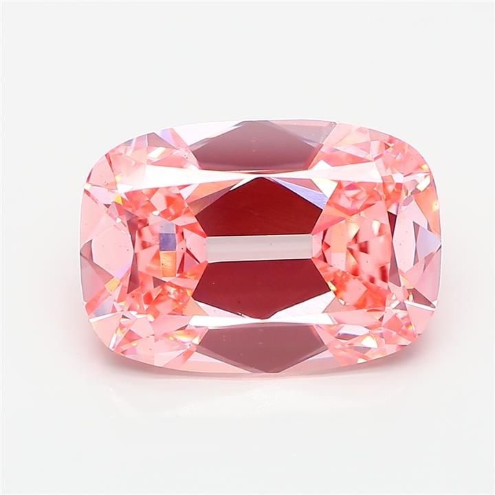 Loose Diamond - CUSHION BRILLIANT 7.01ct Fancy Intense Pink VS1: Loose Diamond - CUSHION BRILLIANT 7.01ct Fancy Intense Pink VS1 Source: This is a real non-mined Diamond that has been grown in a lab Shape: CUSHION BRILLIANT Carats: 7.01 Color: Fancy Intense Pink Ce