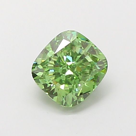 Loose Diamond - CUSHION MODIFIED 1.0ct Fancy Vivid Green VS2: Loose Diamond - CUSHION MODIFIED 1.0ct Fancy Vivid Green VS2 Source: This is a real non-mined Diamond that has been grown in a lab Shape: CUSHION MODIFIED Carats: 1.0 Color: Fancy Vivid Green Certific