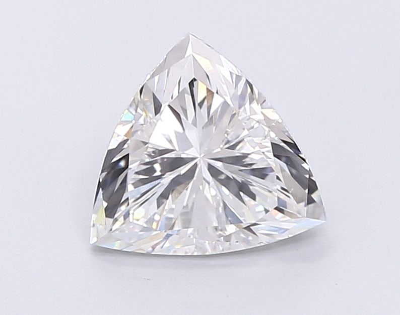 Loose Diamond - TRIANGULAR 2.02ct F VS1: Loose Diamond - TRIANGULAR 2.02ct F VS1 Source: This is a real non-mined Diamond that has been grown in a lab Shape: TRIANGULAR Carats: 2.02 Color: F Clarity: VS1 Certification: IGI Video: