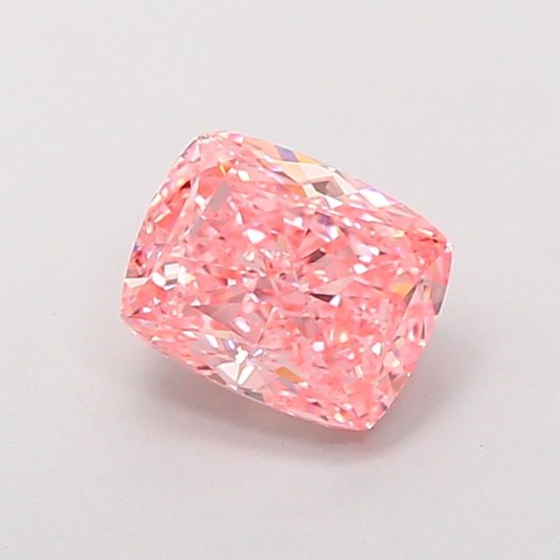 Loose Diamond - CUSHION MODIFIED 1.53ct Fancy Vivid Pink VVS1: Loose Diamond - CUSHION MODIFIED 1.53ct Fancy Vivid Pink VVS1 Source: This is a real non-mined Diamond that has been grown in a lab Shape: CUSHION MODIFIED Carats: 1.53 Color: Fancy Vivid Pink Certifi