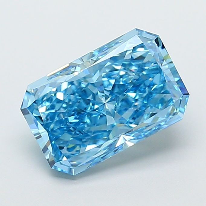 Loose Diamond - RADIANT 4.0ct Fancy Vivid Blue VS2: Loose Diamond - RADIANT 4.0ct Fancy Vivid Blue VS2 Source: This is a real non-mined Diamond that has been grown in a lab Shape: RADIANT Carats: 4.0 Color: Fancy Vivid Blue Certification: IGI Video: