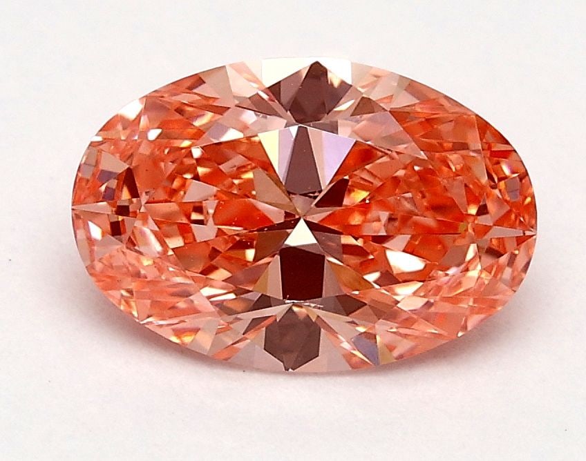 Loose Diamond - OVAL 1.0ct Fancy Vivid Pink VS2: Loose Diamond - OVAL 1.0ct Fancy Vivid Pink VS2 Source: This is a real non-mined Diamond that has been grown in a lab Shape: OVAL Carats: 1.0 Color: Fancy Vivid Pink Certification: IGI Video: