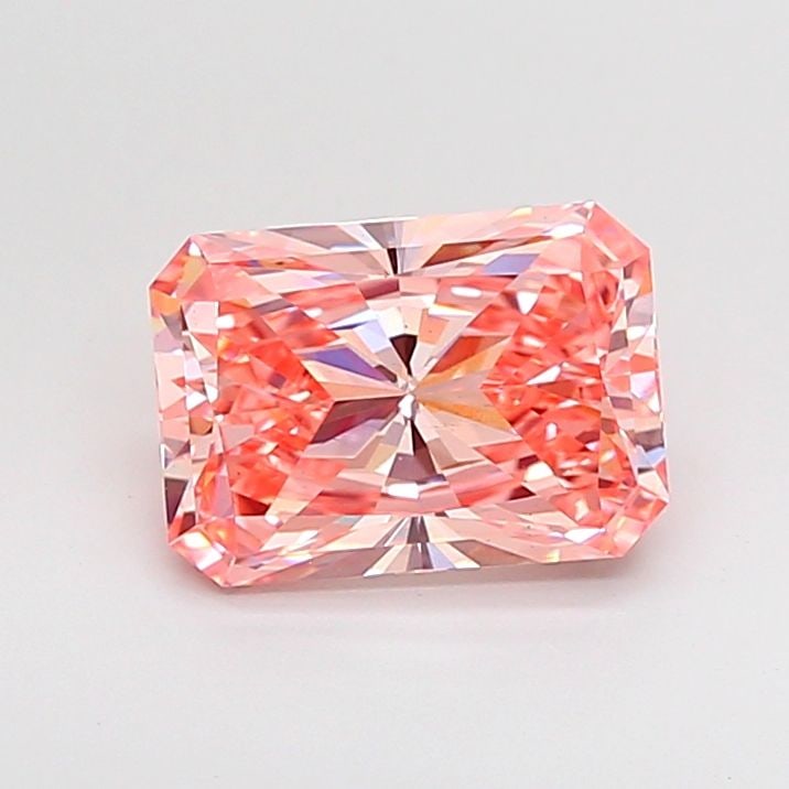 Loose Diamond - RADIANT 2.56ct Fancy Vivid Pink VS2 (1 of 1)
